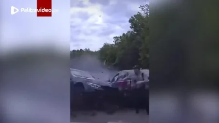 ვრცელდება შოკისმომგვრელი კადრები – შემთხვევა 17 წლის მძღოლმა გამოიწვია (ვიდეო)