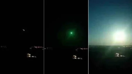 (ვიდეო) მეტეორიტის ჩამოვარდნა – უნიკალური კადრები თურქეთიდან