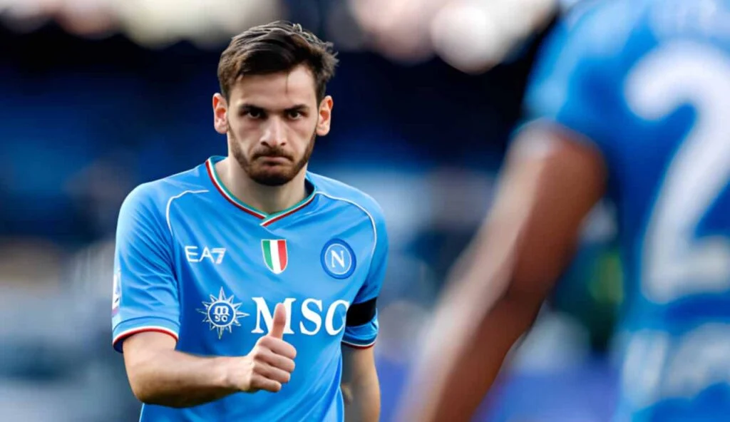 როგორ მიულოცა ნაპოლიმ ხვიჩა კვარაცხელიას და საქართველოს ნაკრებს გამარჯვება