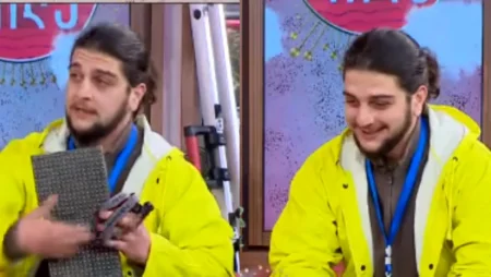 „ბილეთზე მკითხეს და რა ბილეთი, ხელოსანი ვარ მეთქი“ - ვინ არის ბიჭი, რომელიც საქართველო-საბერძნეთის მატჩზე კიბით შეიპარა