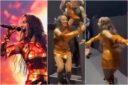 “ოეეეე… რუსეთის მონა” – ნუცა ბუზალაძეს ევროვიზიაზე გამოსვლისას დაუძახეს, სკანდალი კონცერტიდან